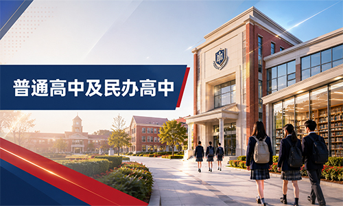 普通高中以及民办高中